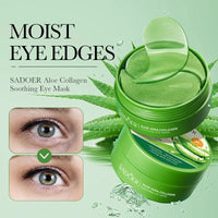 Aloe Vera Eye Mask Anti Aging Eye Patches Remover - Shopping Heaven